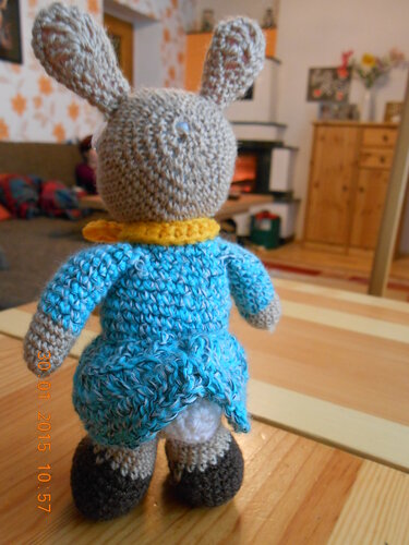 Häkelanleitung Hasenmädchen