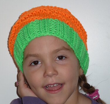 Kindermütze und Beinstulpen - Strickanleitung - Bild 2