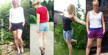 E-Book kurze Hose Mika Gr.XS - Xl - Bild 3