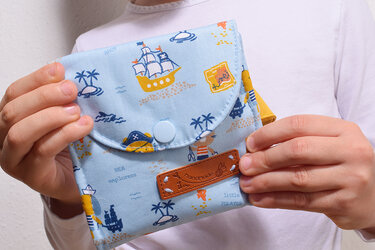 Geldbeutel Kleinkram (Nähanleitung und Schnittmuster)