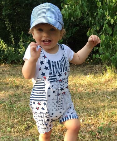 JANNEs trouser suit / overall pattern, sizes 62-104 / 6 mo. – 4/5 yrs. - Sewing