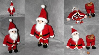 fillable santa claus crochet pattern