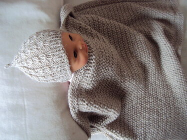 Babymütze, Babydecke - Bild 4