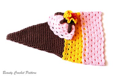 Ice Cream Cocoon - Crochet
