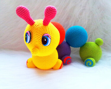 Worm from Balls! - Crochet