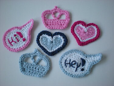 "Welcome Baby" Häkelappliktionen - Häkeln