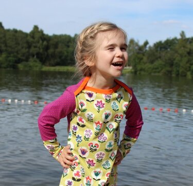 ELIAS´ American neckline shirt / longsleeve pattern, sizes 62-104 / 6 mo. – 4/5 yrs. - Sewing