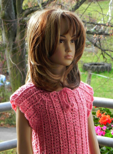 Raglan Kleid, Tunika oder Kleid PDF-Häkelanleitung für jede Größe