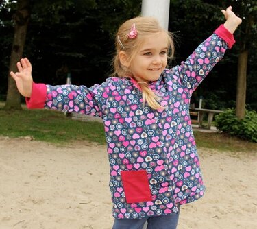 HENRYs & HENRIETTEs reversible jacket pattern, sizes 110-152 / 5-12 yrs. - Sewing