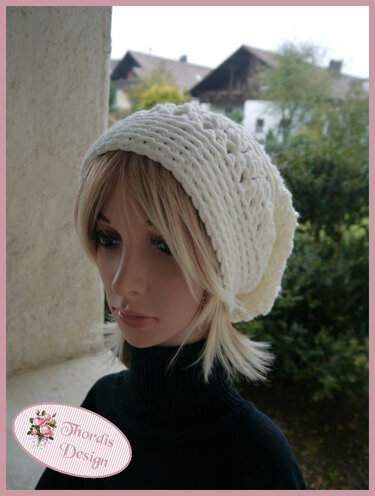 Snowball - Oversize Long Beanie Slouch Wintermütze - Bild 3