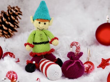 Cute Christmas Elf - Crochet Pattern
