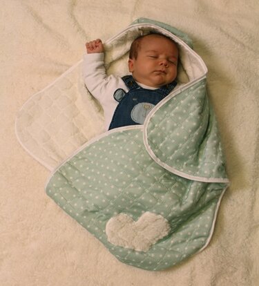 MANOLOs baby blanket pattern for baby seat - Sewing