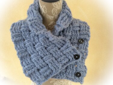 Häkel-Anleitung Schalkragen 3 in 1 - Häkeln