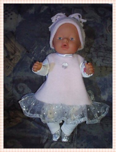 6 Schnittmuster für Puppen - Winterprinzessin - Nähen