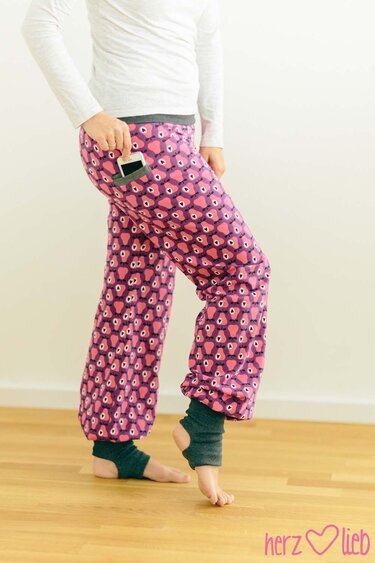 E-Book #72 Yoga.HOSE XS-XXXL - Nähen