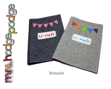 Stickdatei Doodle Wimpelkette - Sticken