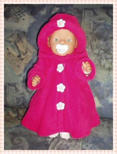 4 Schnittmuster für Puppen - Winterzauber - Nähen