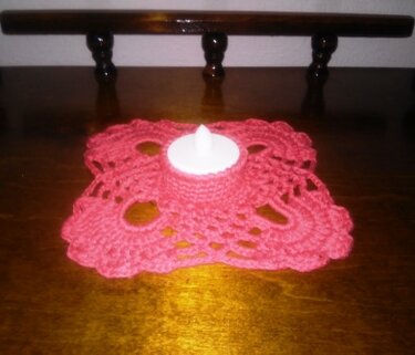 Anleitung Teelicht "Red" - Häkeln