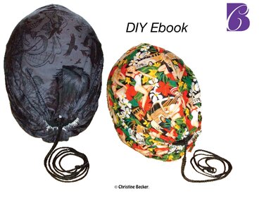 PDF E-Book Tutorial Helmet Bag - Sewing