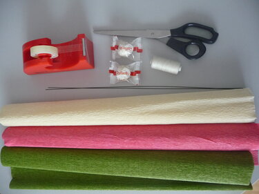 Pralinenstrauß - Basteln