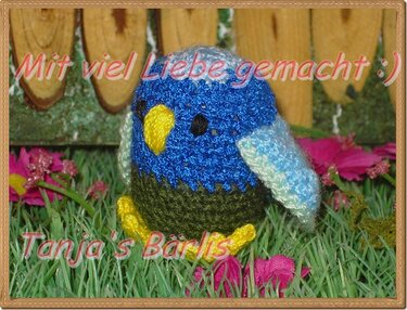 Häkelanleitung Ü-Ei umhäkeln Papagai