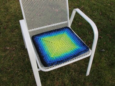 Gefilztes Big Sitzkissen - Felting