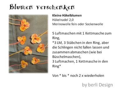 Sag es mit Blumen - Basteln