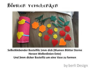 Sag es mit Blumen - Basteln