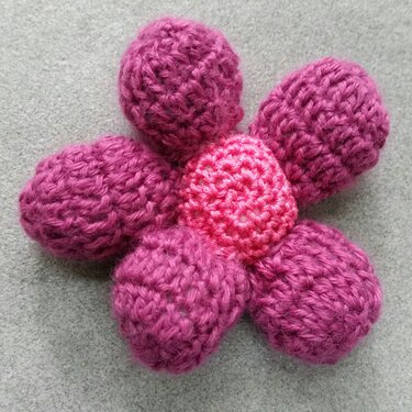 Häkelanleitung "kleiner Blumengruß"