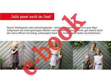 Julie Lässiges Jerseykleid mit Gürtel für Mädchen 98-152 - Bild 2