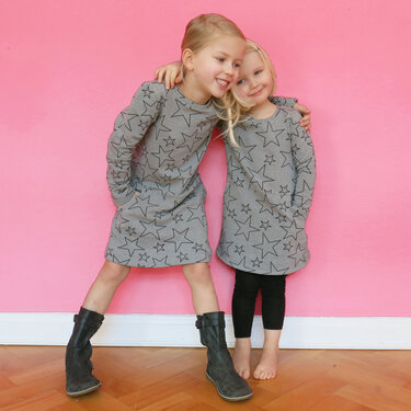 Fannie - Sweatkleid für Mädchen 86-152 - Nähen