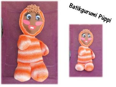 Häkelanleitung Batikgurumi Püppi