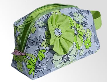 Nähanleitung "Kosmetiktasche / Kulturbeutel"