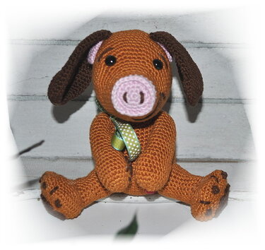 E- Book - Häkelanleitung - Der innere Schweinehund - Schweinehund - Amigurumi