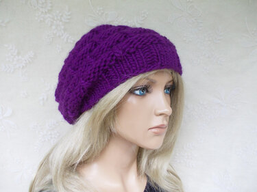 Strickanleitung für Mütze, Strickmütze, schönes Wechselmuster, auch für Anfänger geeignet - Bild 2