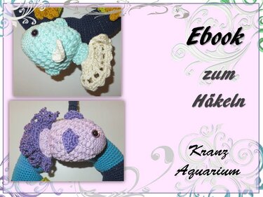 Wreath "waterworld" - Crochet