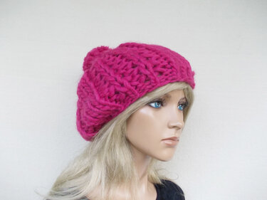 Strickanleitung Strickmütze, Beanie "Babette" mit Bommel - Bild 7