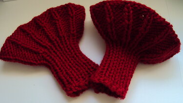 Pulswärmer, Armstulpen - Stricken