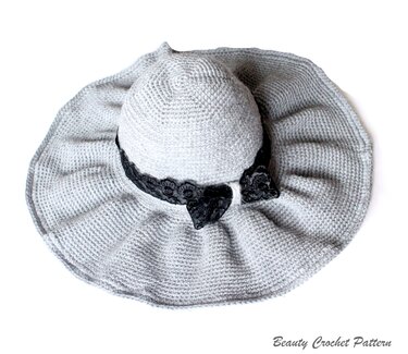 Crochet Floppy Brim Hat Pattern