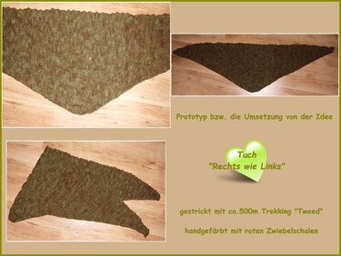 Tuch "Rechts wie Links" - Bild 2