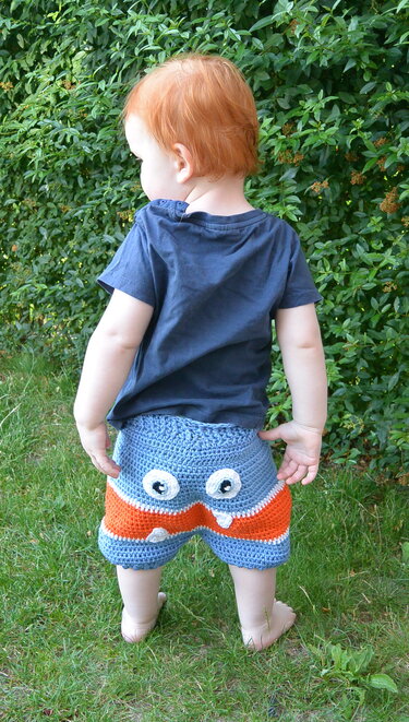 E-Book: Pumphose Monster Gr. 74/80, 86/92 , 3 Längen - Bild 3