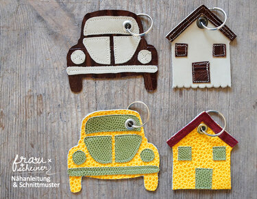 Schlüsselband und Schlüsselanhänger - Nähen