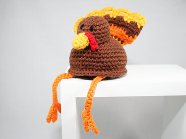 Turkey - Shelf Sitter - Crochet Pattern