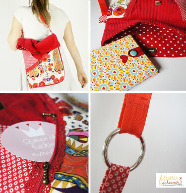 Rucksack & Tasche Schnittmuster in 2 Größen - Nähen