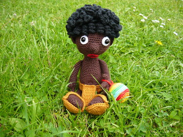 Häkelanleitung Kleiner Afrikaner