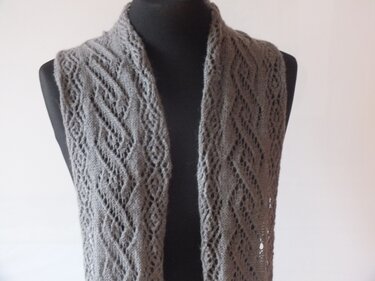 Strickanleitung Rumalcea Schal Lace - Bild 2