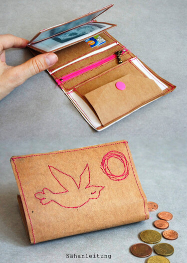 Geldbeutel nähen mit SnapPap