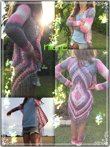 Häkelanleitung Jacke "nicje" - Bild 8