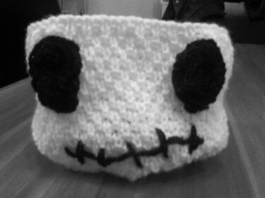 Strickanleitung Halloween Schüssel, tolle Deko