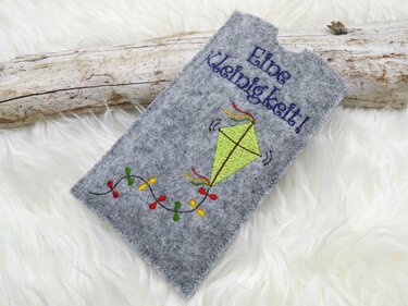 Stickdatei Herbst Schokoladenhüllen Kastanie Laub Drache Eichel SET - Sticken